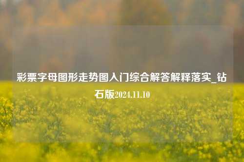 彩票字母图形走势图入门综合解答解释落实_钻石版2024.11.10