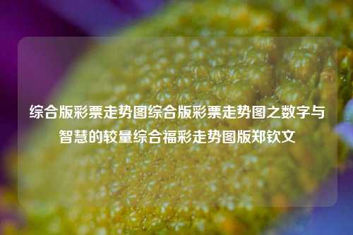 综合版彩票走势图：数字与智慧的较量