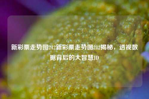 新彩票走势图212新彩票走势图212揭秘，透视数据背后的大智慧JD