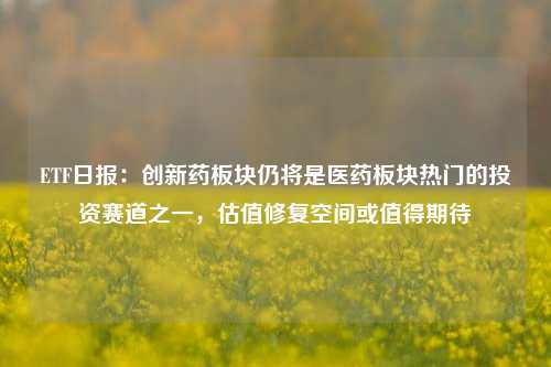 ETF日报：创新药板块仍将是医药板块热门的投资赛道之一，估值修复空间或值得期待