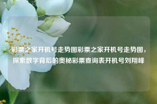 彩票之家开机号走势图彩票之家开机号走势图，探索数字背后的奥秘彩票查询表开机号刘翔峰