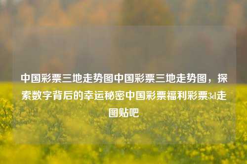 中国彩票三地走势图中国彩票三地走势图，探索数字背后的幸运秘密中国彩票福利彩票3d走图贴吧